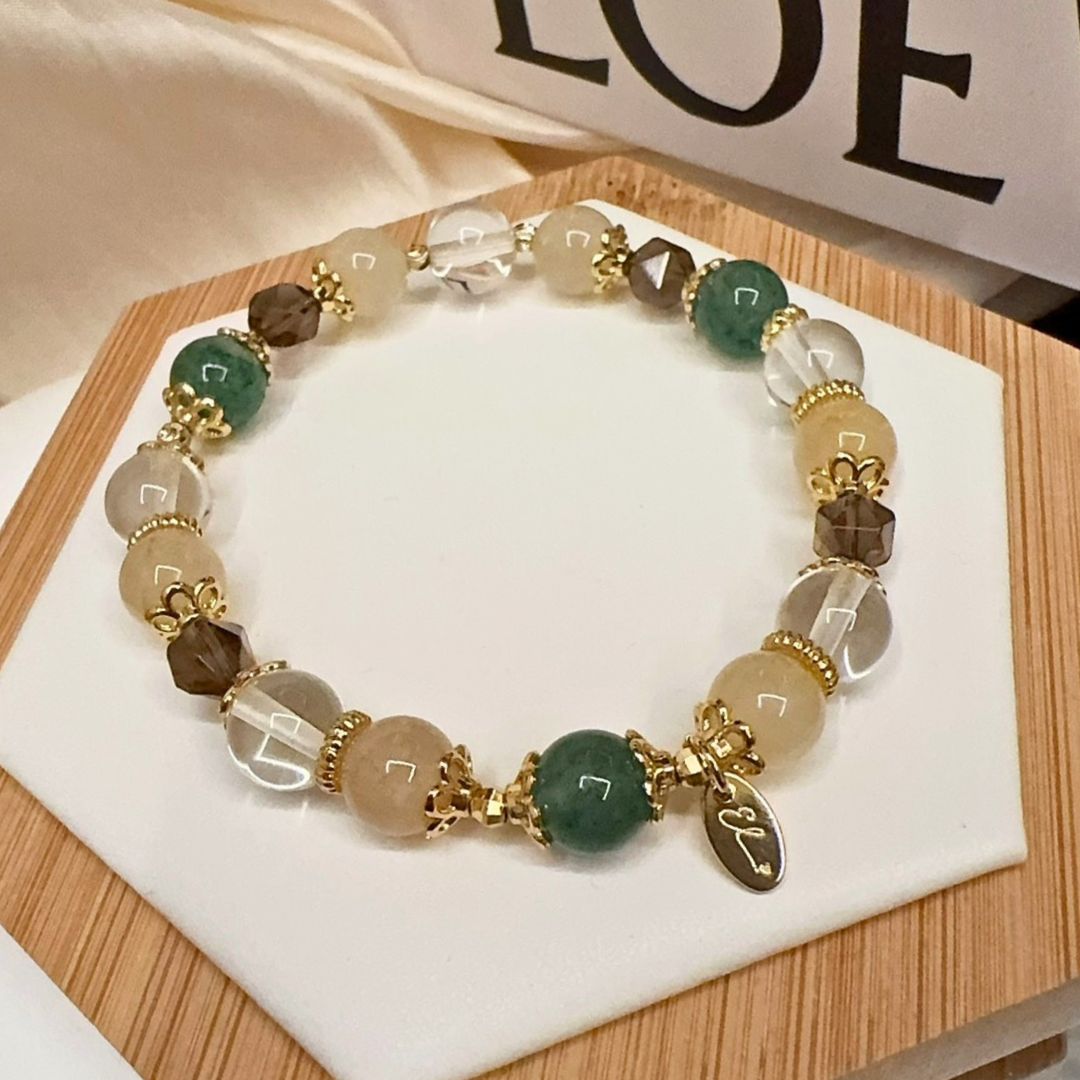 🆕【綠野仙蹤】金髮晶。白水晶。綠草莓晶。茶晶- 預購約11/5出貨