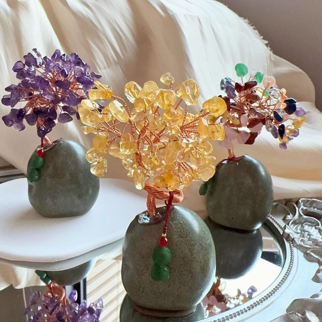 🆕招財水晶樹|黃水晶(預購約11/5出)