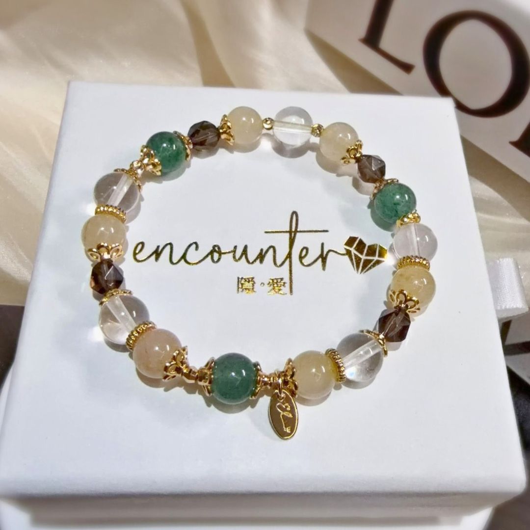 🆕【綠野仙蹤】金髮晶。白水晶。綠草莓晶。茶晶- 預購約11/5出貨