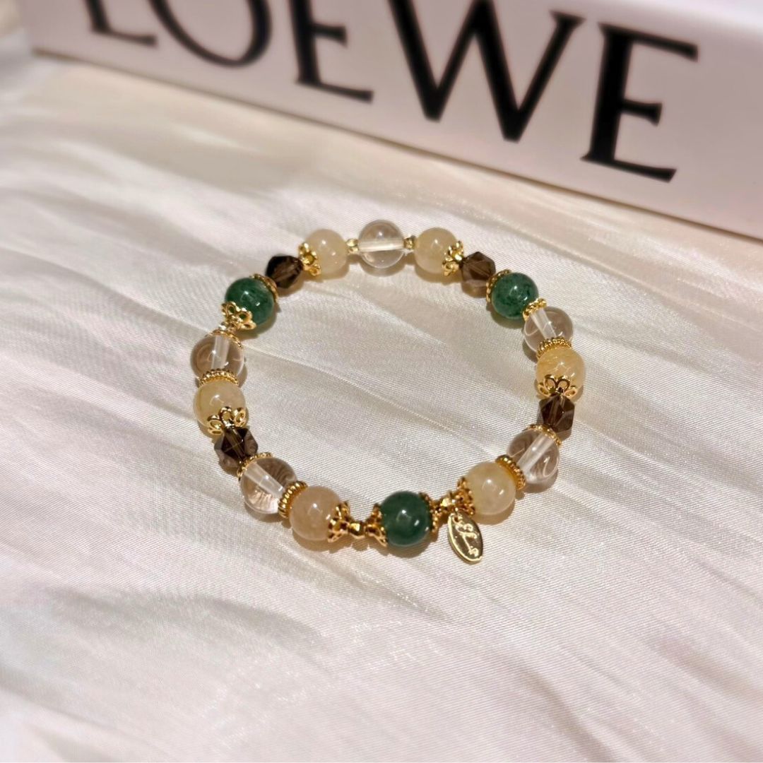 🆕【綠野仙蹤】金髮晶。白水晶。綠草莓晶。茶晶- 預購約11/5出貨