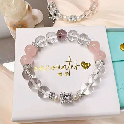 🆕【幽月】白水晶。粉晶。紫晶。珍珠。鋯石