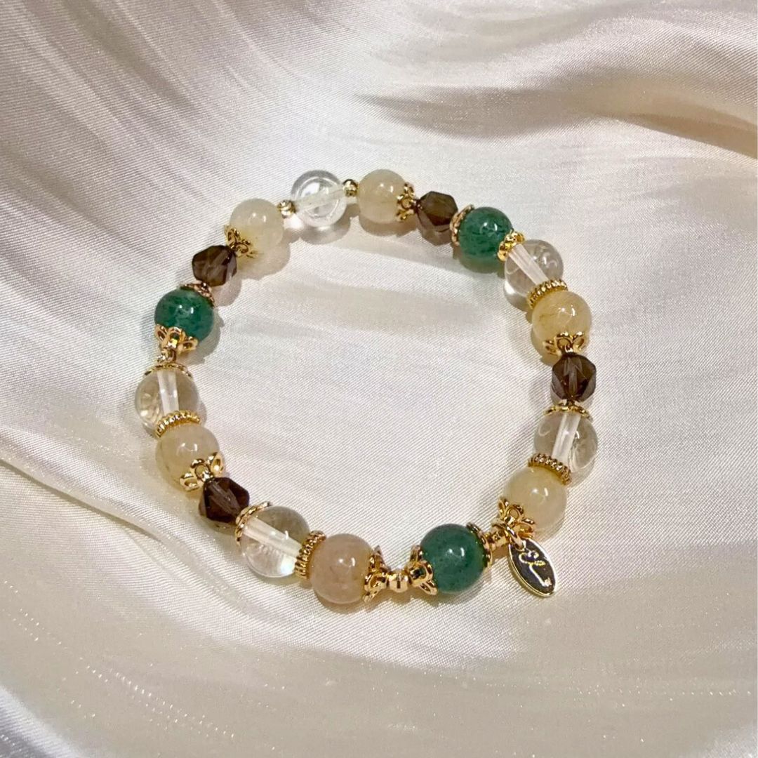 🆕【綠野仙蹤】金髮晶。白水晶。綠草莓晶。茶晶- 預購約11/5出貨