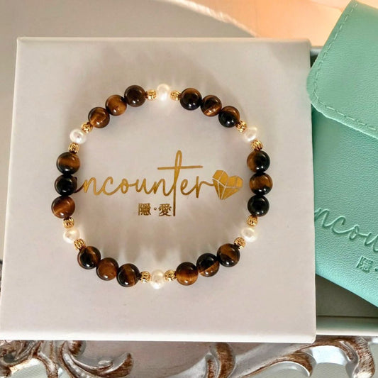 🆕【虎媚】黄虎眼。天然珍珠