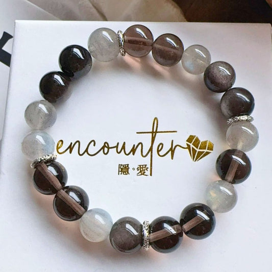 🆕【極晝之眼】冰曜石 。銀曜石。灰月光石