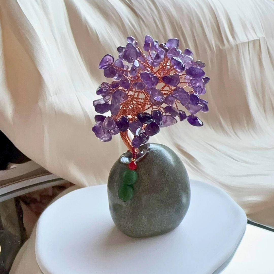 🆕招財水晶樹｜紫水晶（預購約11/5出）