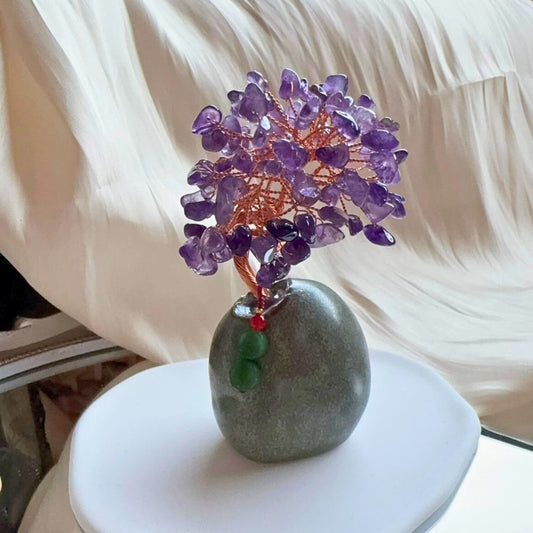 🆕招財水晶樹｜紫水晶（預購約11/5出）