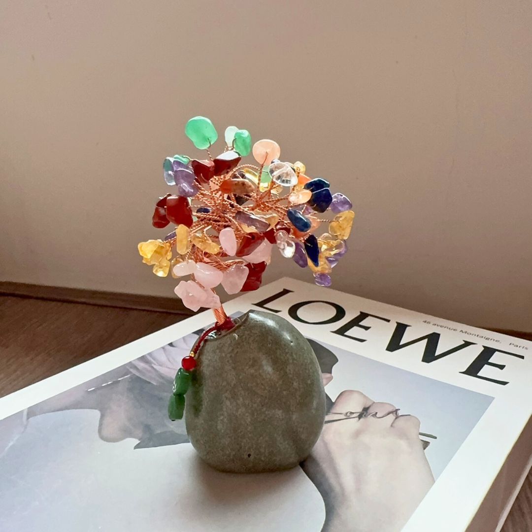 🆕七彩招財水晶樹｜綜合款（預購約11/5出）