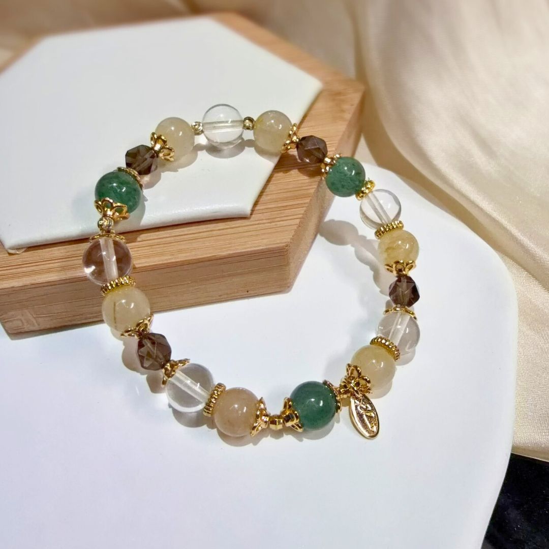 🆕【綠野仙蹤】金髮晶。白水晶。綠草莓晶。茶晶- 預購約11/5出貨