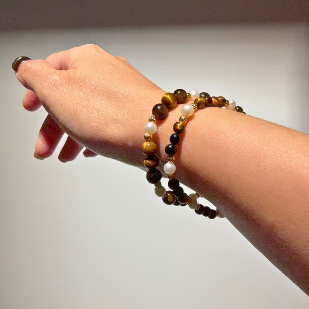 🆕【虎媚】黄虎眼。天然珍珠