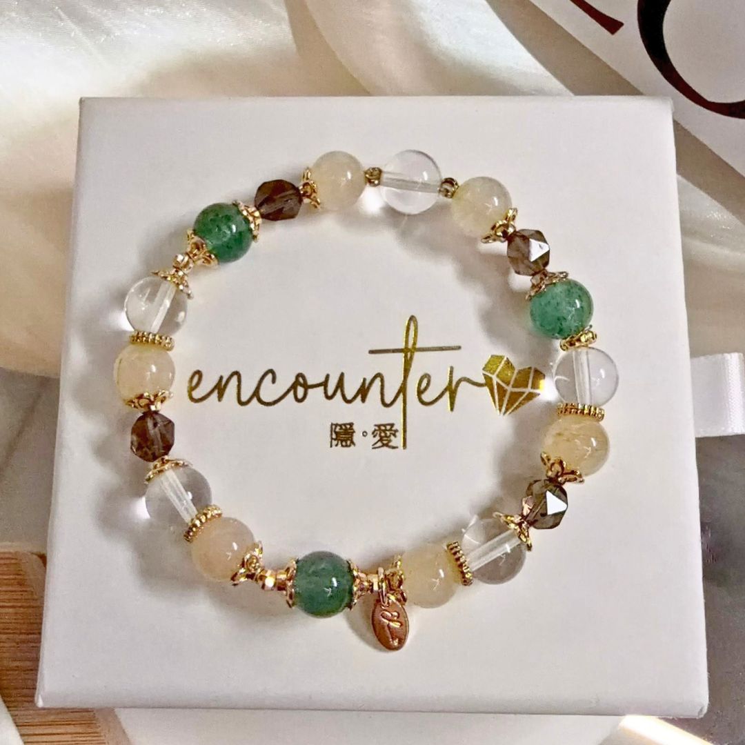 🆕【綠野仙蹤】金髮晶。白水晶。綠草莓晶。茶晶- 預購約11/5出貨